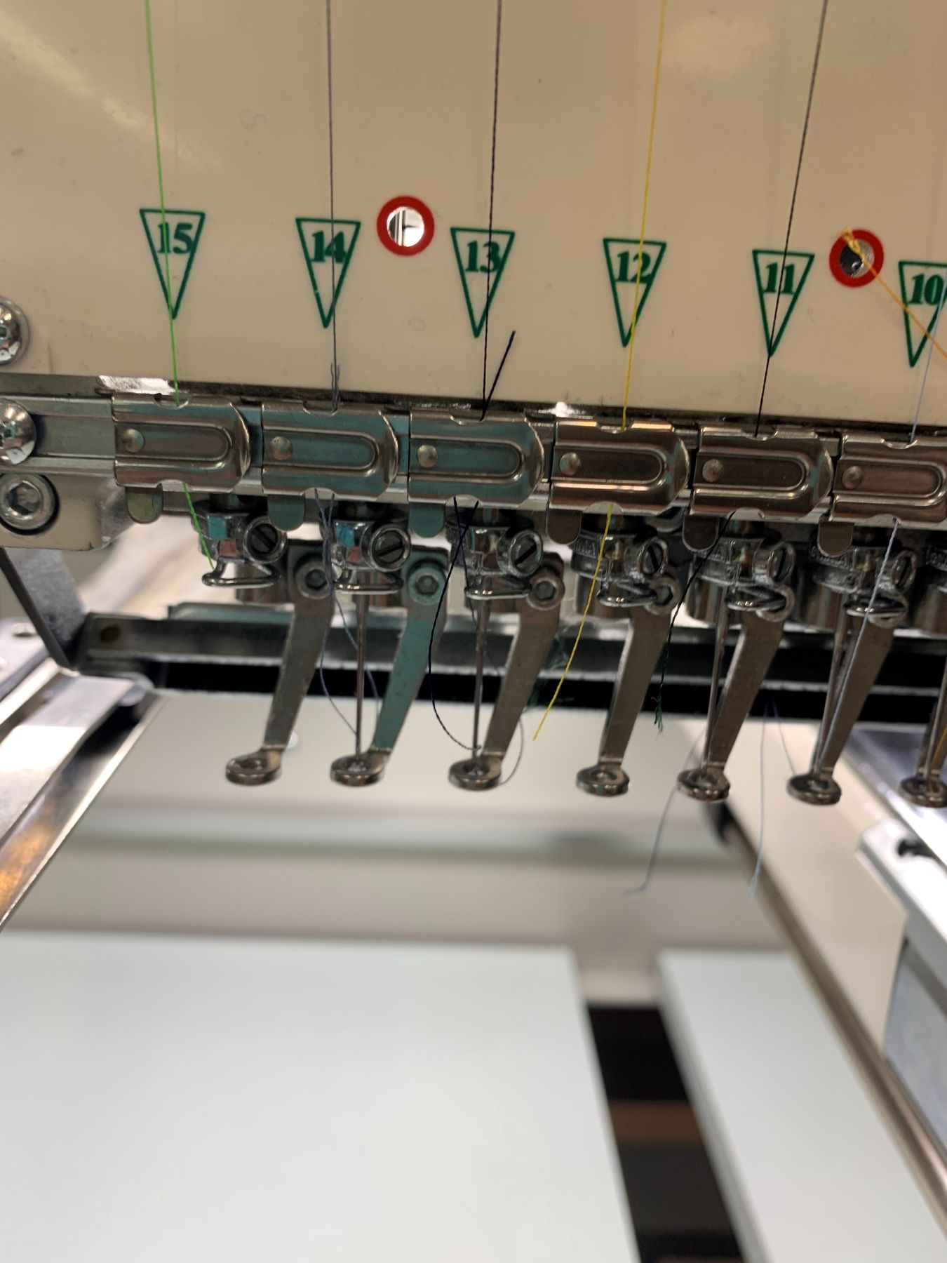 Iowa Embroidery Shop Floor Detail